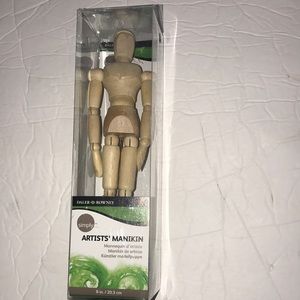 NIP Wooden Jointed Male Figure Model